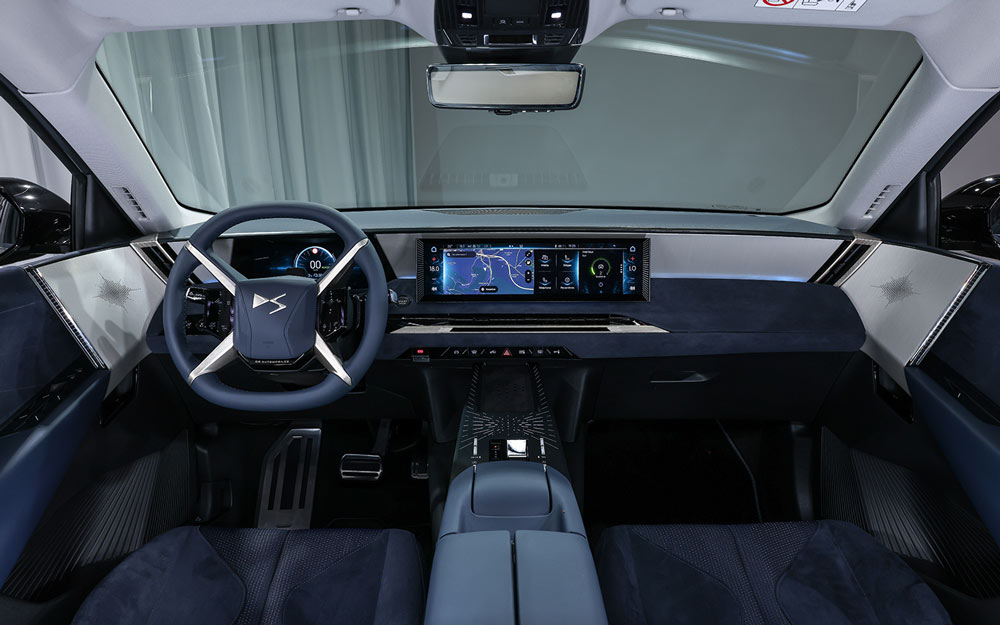 Interni con Rivestimenti in Alcantara della DS N 7 Interni con Rivestimenti in Alcantara della DS N 7